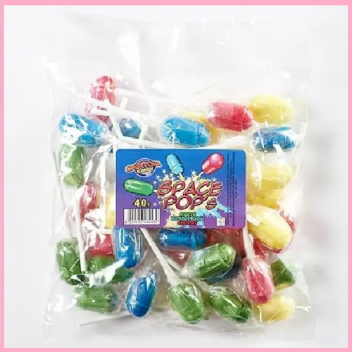 SPACE POPS LOLLIPOPS 40'S SPACE POPS LOLLIPOPS 40'S